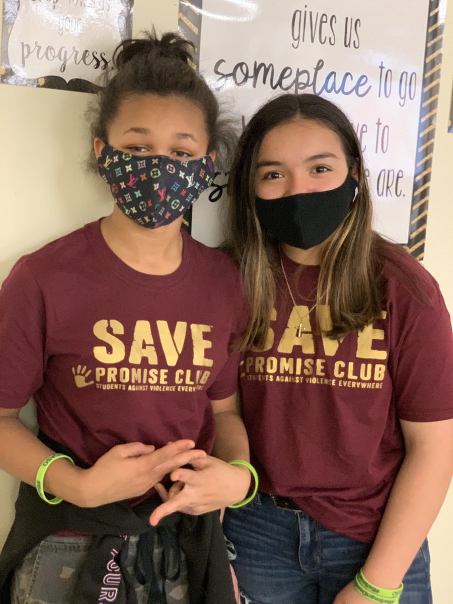 NMMSSaveClub's tweet photo. Standing against violence with Colt Pride! #nmms_colts #nationalsave #sandyhookpromise https://t.co/TFHmqmjE9f