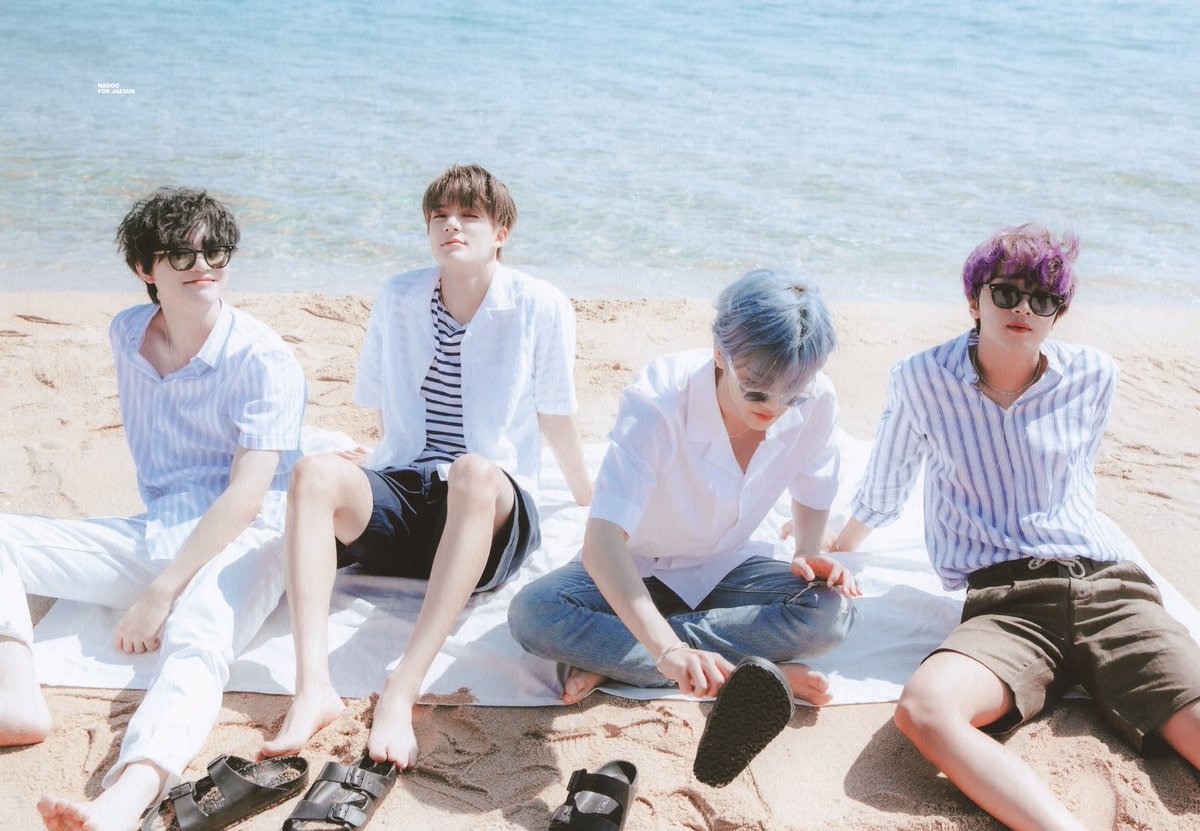 ก็ไม่รู้บรีฟยังไงนะ แต่โมเม้นแจมินยกเกิบมาเคาะทรายออก แม่งหล่อจัดๆ