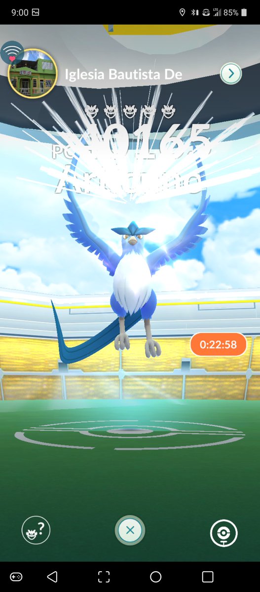 MariaCr28033752's tweet photo. #PokemonGoRaids primeros 5 en linea https://t.co/FTc099UvU5
