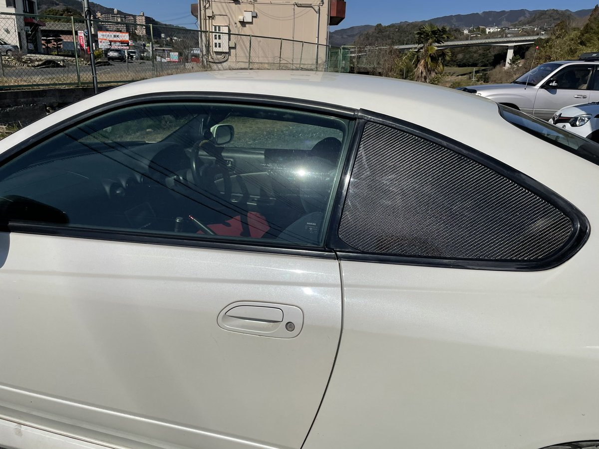 S15 シルビア craft かわいらしく square クラフトスクエア カーボンミラー