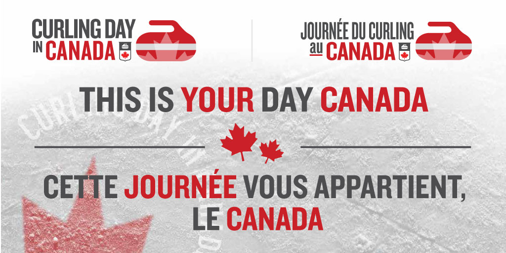 Happy Curling Day in Canada! Today we celebrate the sport we love! Let's get #CurlingDayinCanada trending! Participate in our BIG @ home game/fundraiser to win a $10K club grant &amp; tune into our broadcast special on TSN @ 5:30 p.m. EST bit.ly/3km1QKj