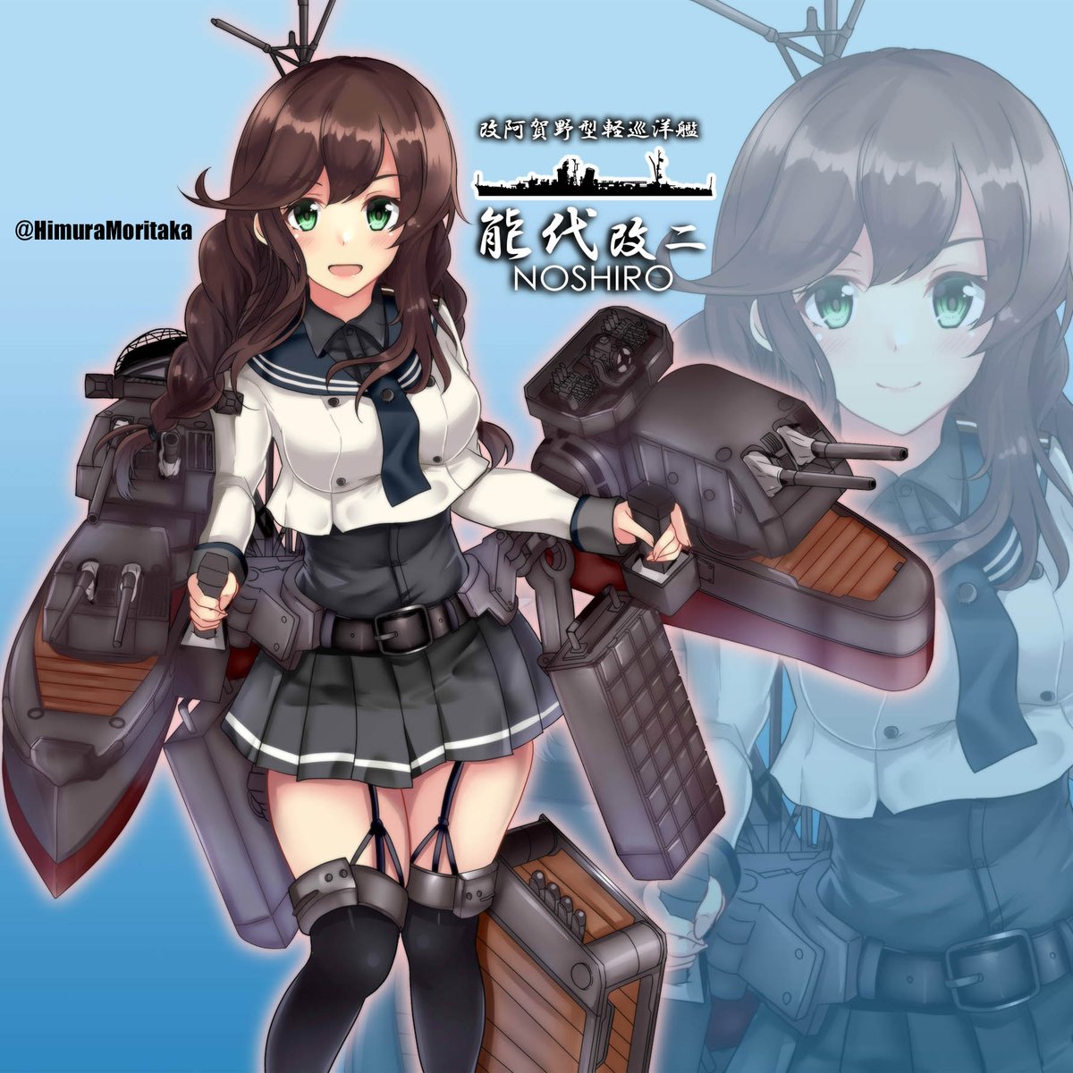 響(艦これ) 「#今月描いた絵を晒そう
結構描いたなぁ。。今月は('∀`) 」|火村 モリタカ＠/5月COMITIA144（B51a)/その次は神戸かわさき10のイラスト