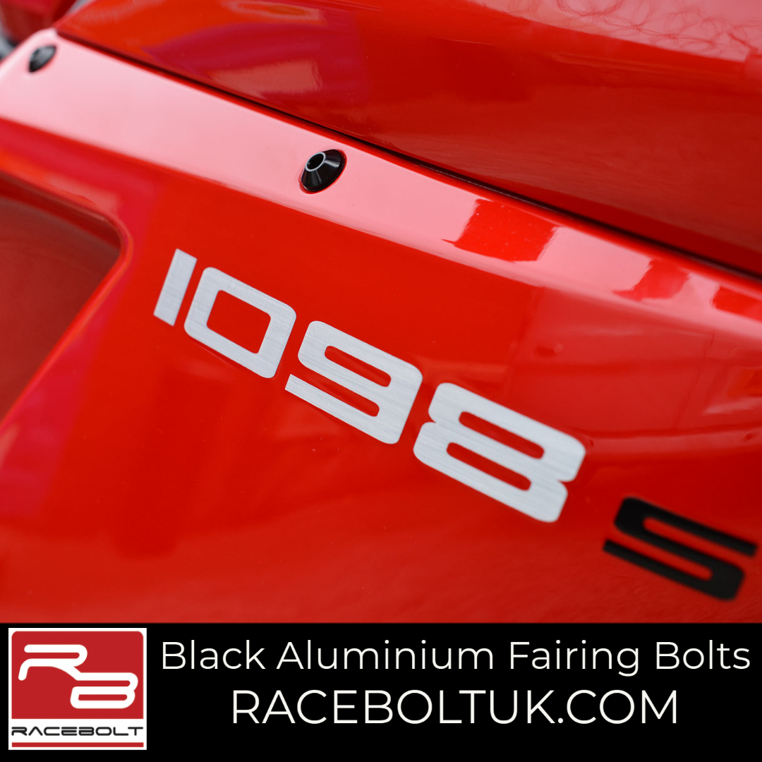 ⚡Aluminium Fairing Bolts⚡
Swapping to coloured Aluminium fairing bolts is one of the most cost effective ways to change up your colour scheme, available from M5 to M8 in a range of colours!