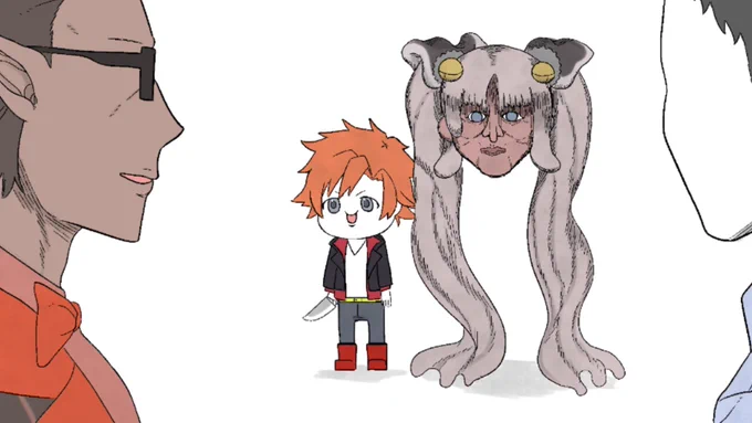 いろんなダヨーが人気っぽいので昔描いたアズダヨー貼っときます 