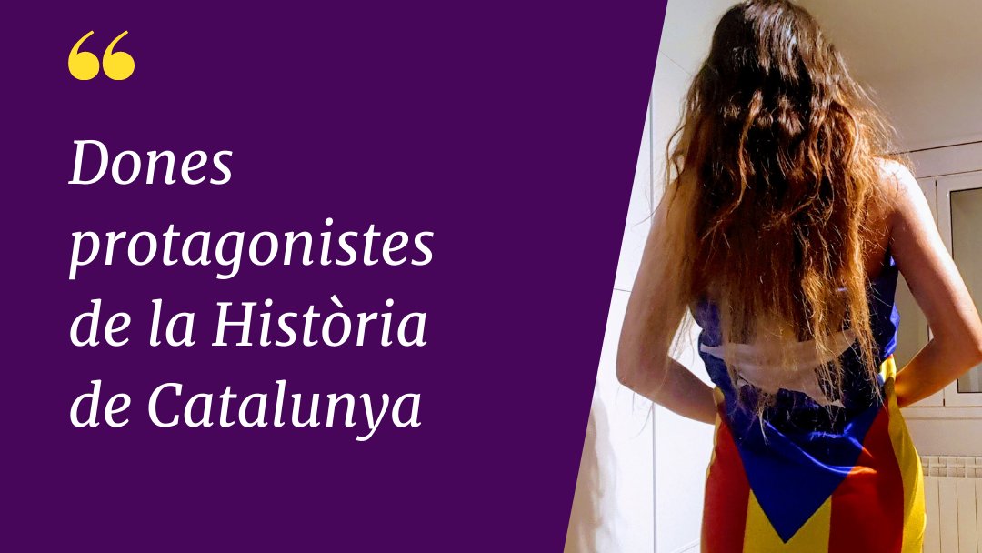 ☝️ Avui #DiaInternacionaldelaDona, volem contribuir amb aquesta sèrie de DONES PROTAGONISTES DE LA HISTÒRIA DE CATALUNYA ⭐

Gràcies a elles, som el que som!

📽️ [Playlist] youtube.com/playlist?list=…

#Dones #Feminisme #DiaDeLaDona #8M #8deMarç #8Març #8M2021