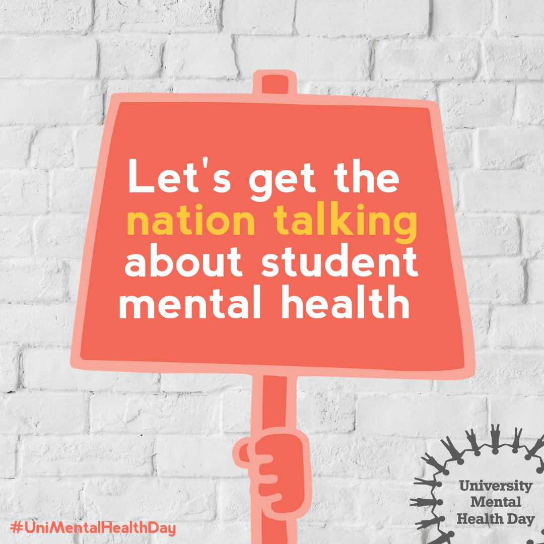 StudentMindsOrg's tweet photo. Thursday is #UniMentalHealthDay and we have loads of images for you to use to spread the word! 👇https://t.co/rL4LPYBnGg https://t.co/2YnS8a91Ay