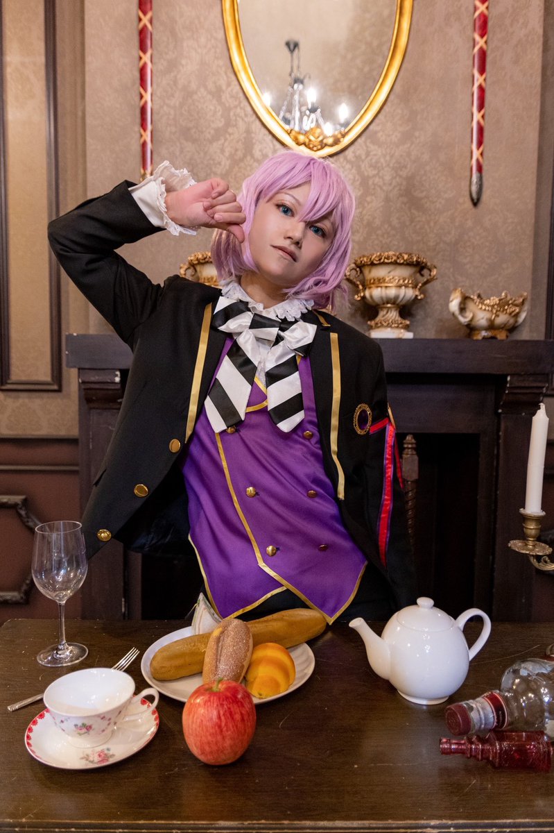 mfmfyuzukosyo's tweet photo. ※勝手にクロスオーバー

twst  エペル・フェルミエ
コスプレ

もしあの世界に第五人格があったらエペル君傭兵さん推してそうだよねー、という妄想🍎🤕
小���だけど運動神経良くて体力あってたくましいし😋

撮影:蒼さん@i_ijad
スタジオ:ハコスタジアム東京@hacostadium_t https://t.co/eFHHDzfEcx