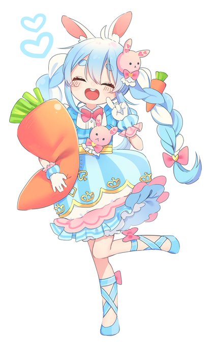 「アイドルはいつだって笑顔が大事ぺこだよ!」
ワンダーランドコーデを着せました!
#ぺこらーと 