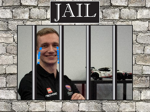 SimracingPolice's tweet photo. After consulting with our detectives, @tdhudson001 has put @Mack_Joah from @CoandaSimsport in JAIL for the upcoming #PTHESC race. Other drivers might follow in the next races. https://t.co/J0Lj01zHig