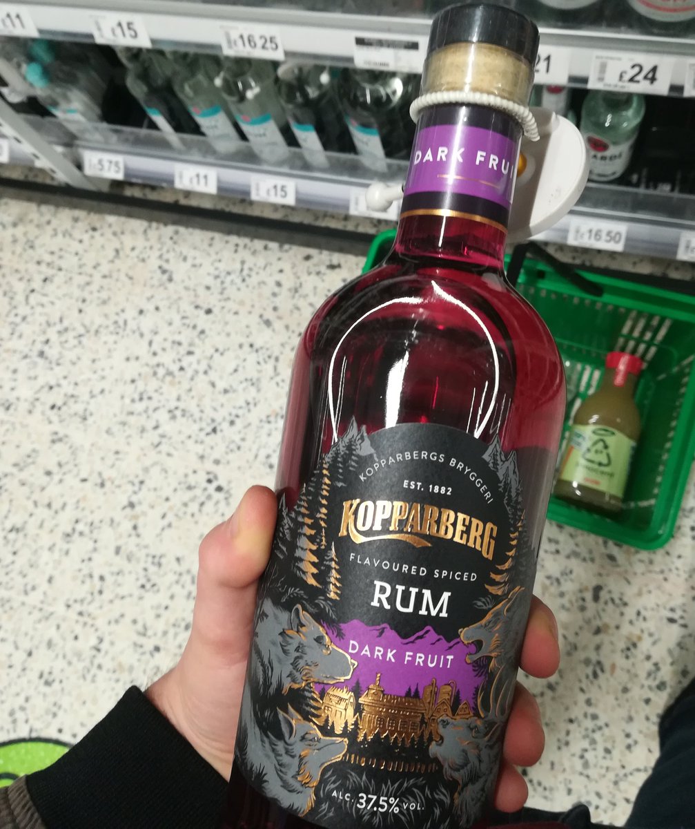 Saw this in Asda and just had to get it 😂.
What do you think?, does Dark Fruits spiced rum sound good or like garbage?