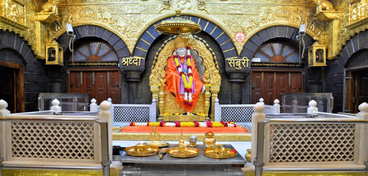 SSSTShirdi's tweet photo. *!! 🕉️ साई राम !!*      
*श्री साईबाबा संस्थान विश्वस्त व्यवस्था,शिर्डी*
 *आरती :- धुपारती*
 *शनिवार दिनांक २७ फेब्रुवारी २०२१*                              
 !! 🕉️ Sai Ram !!
*Shri Saibaba Sansthan Trust, Shirdi*
*Aarti* :- *Dhoopaarti*
*Saturday 27 February 2021* https://t.co/BhWc4kvmlD