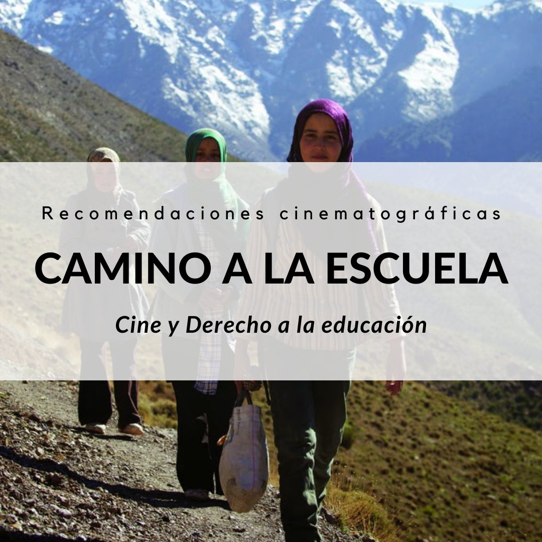 Una #pelicula para darnos cuenta de la suerte que tenemos al poder acceder a la educación sin apenas dificultades.
Nuestra recomendación del mes 🎥 👉 buff.ly/3uxY59z