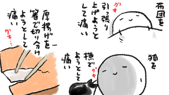 手が限界ですの図解 