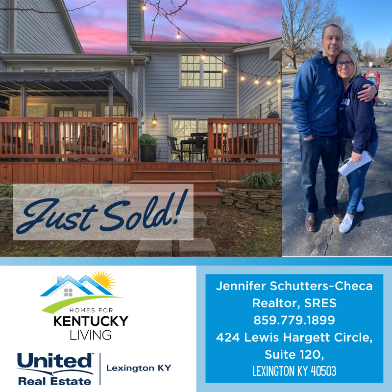 JenSchutters1's tweet photo. 🏡 J U S T  S O L D 🎉

It has been a pleasure to help these trusted clients three different times now… So happy for them!🏝
#Blessed to have these folks in my life 💕

#AdventureBegins #ClosingChapter 😍👍🏡🚗
 #homesforkentuckyliving #HOME #HOMES #REALESTATE #BUY #SELL #LexKY https://t.co/UCAqZEItTn