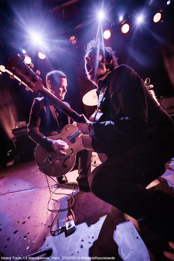 popcatastrophe's tweet photo. On This Day!

@HeavyTrash2016  – La Maroquinerie, Paris, France (27 February 2015)

Photo 1: Marion Ruszniewski
Photo 2: Lord Mathias Moreau

#heavytrash
#heavytrashband
#jonspencer 
#mattvertaray
#bloodshotbill  
#ramshacklesambaker https://t.co/8X4HCZNyEm