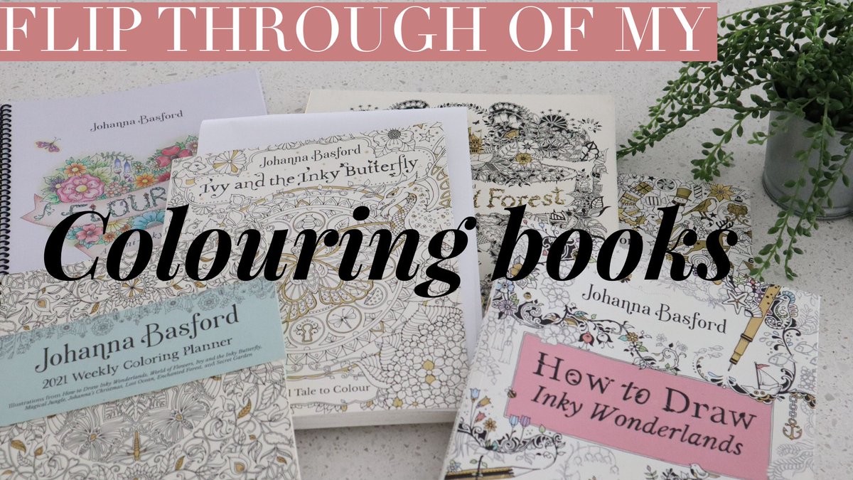 DownunderLiving's tweet photo. New video up on my art channel. I show and flip through my colouring book collection, and chat about upcoming projects. 

My colouring book collection | Johanna Basford https://t.co/NWUl95asaN #colouring #adultcolouring #ColoringBook #art https://t.co/VF1pWC7gXh