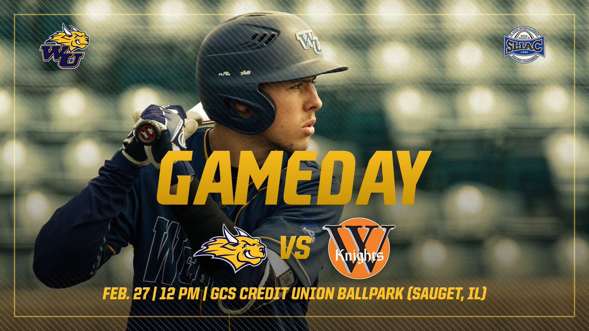 WebsterBaseball's tweet photo. Opening Day!

#1 Webster University vs Wartburg College

📍: GCS Ballpark | Sauget, IL
⏰: First pitch at 12:00pm CST               ☀️: 62 and sunny
📺📈📊: https://t.co/zUMhxp7gFK

#Loks https://t.co/1832wNyOo9