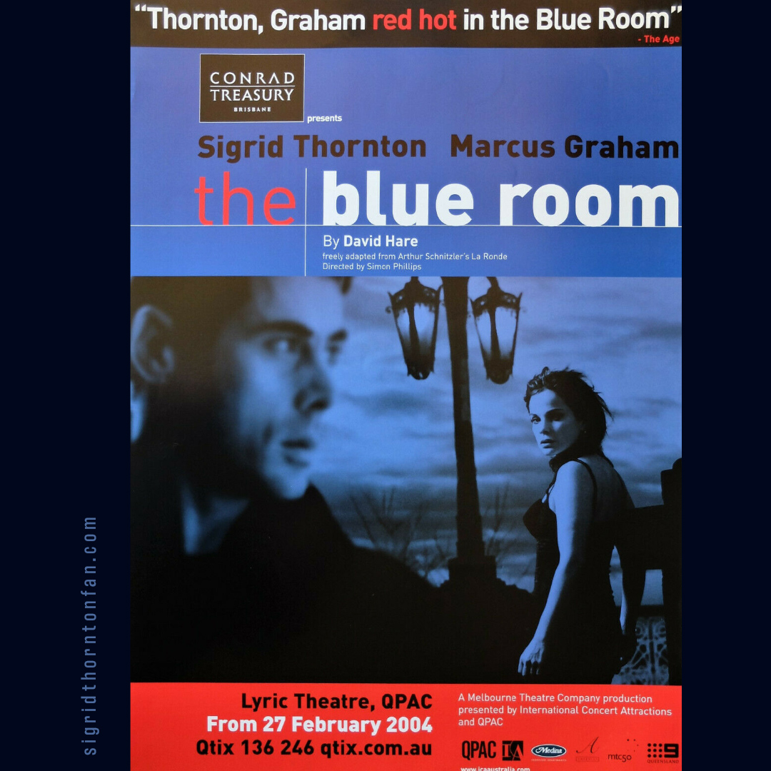 sigrid_fan's tweet photo. Sigrid Thornton &amp; Marcus Graham in The Blue Room 2004 @sigrid_thornton  #sigridthornton #marcusgraham #theblueroom #davidhare #lyrictheatre #laronde #play https://t.co/JuIh6N7A1T