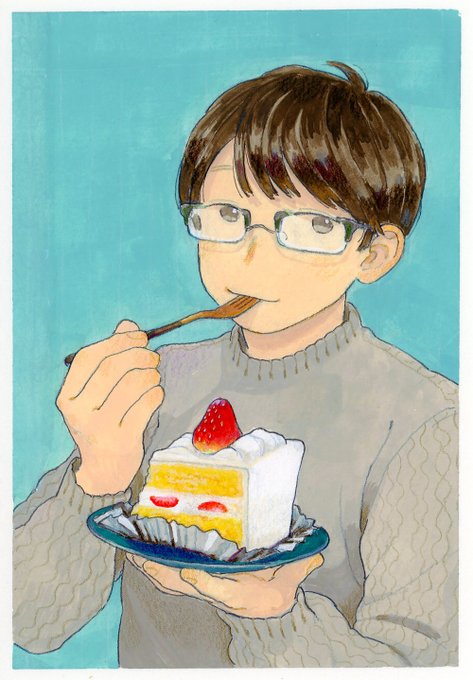 「茶髪 ショートケーキ」のTwitter画像/イラスト(新着)｜3ページ目