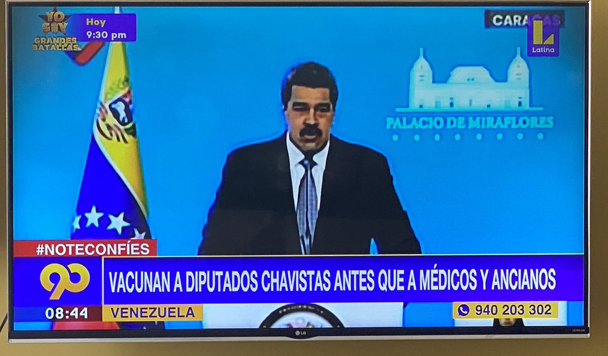 Erasmo Reyna's tweet - "En Venezuela, la adorada ...