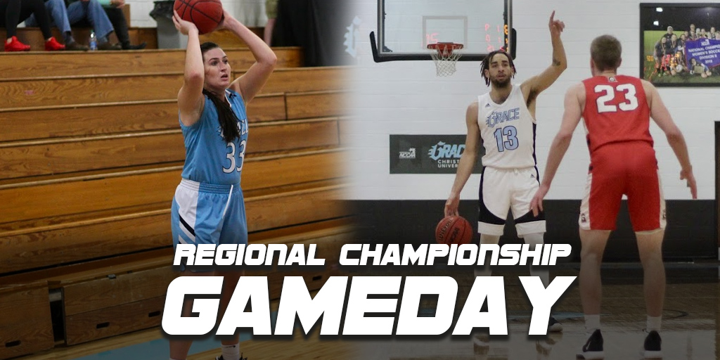 #GameDay 🐯🏀

12 pm - Women's Regional Championship
<a href="/GraceWBBall/">GCU Women's BBall</a> 🆚 <a href="/CUHPioneers/">CU Harrodsburg Athletics</a> 

3 pm - Men's Regional Championship
<a href="/GraceMensBBall/">Grace Basketball</a> 🆚 <a href="/GLCCAthletics/">Great Lakes Christian College Athletics</a> 

📺 boycecollege.com/live

#GoTigers #GraceMindset