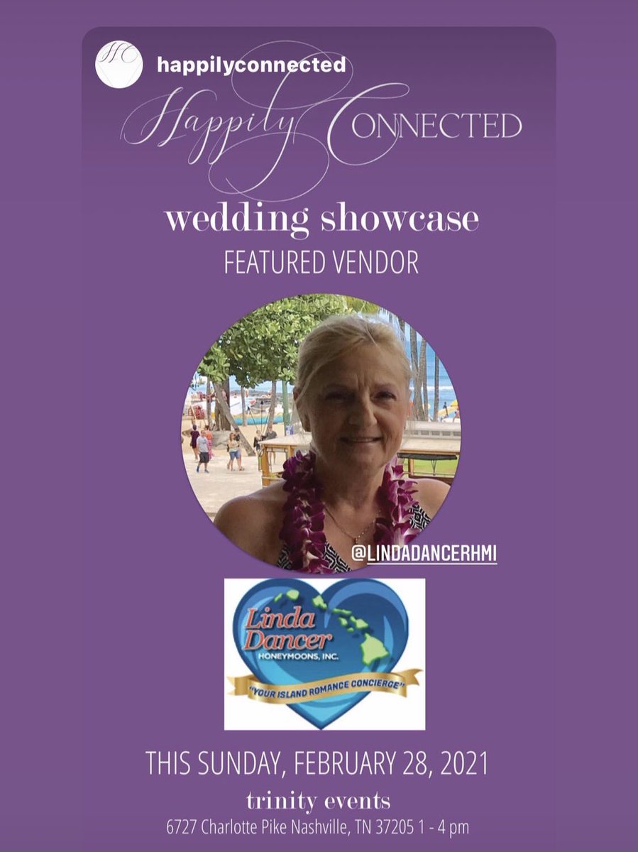 Happily Connected Wedding Showcase tomorrow!