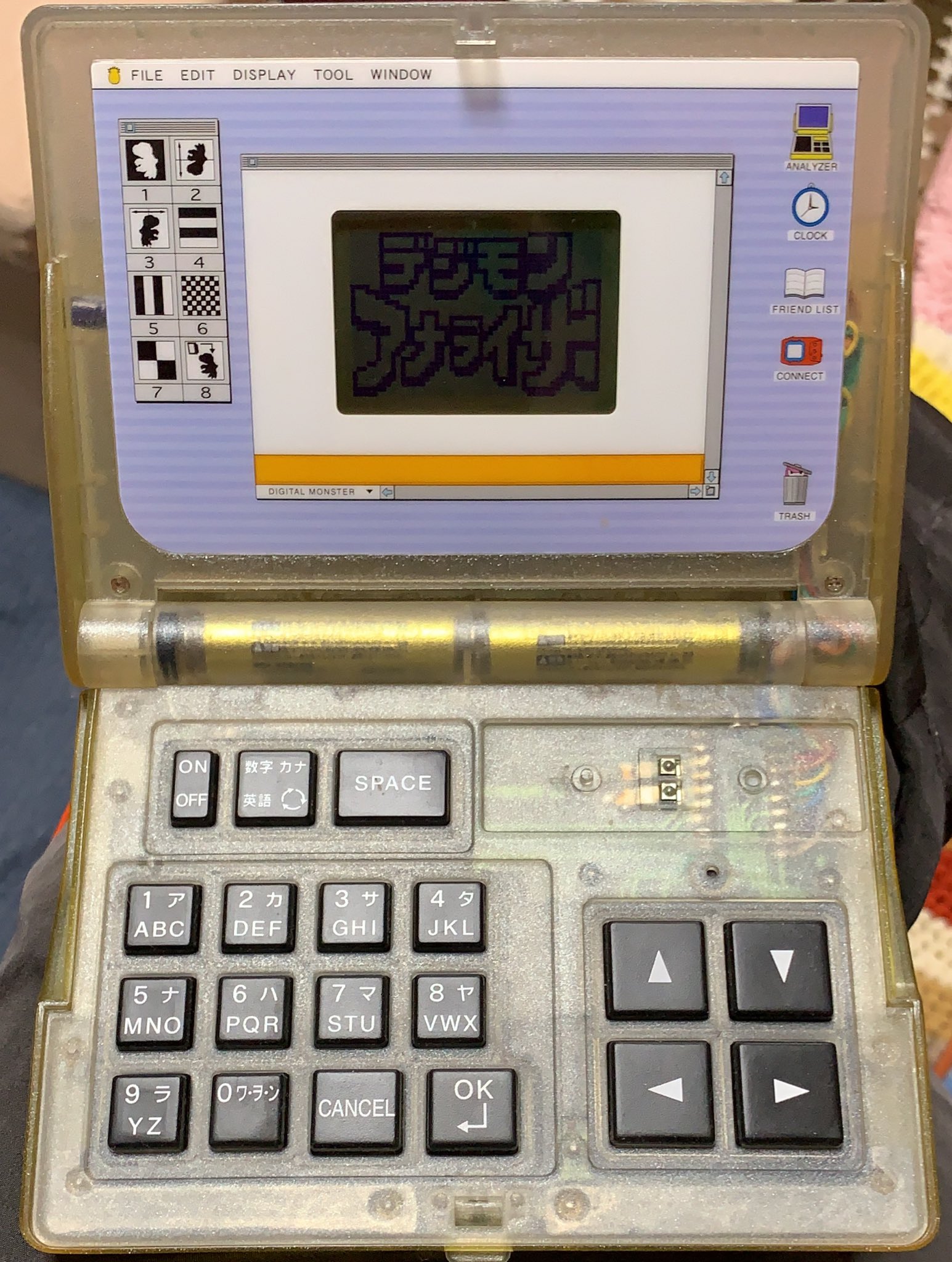 【初期化＆動作確認済】　デジモンアナライザー　説明書付き みれん on X: 