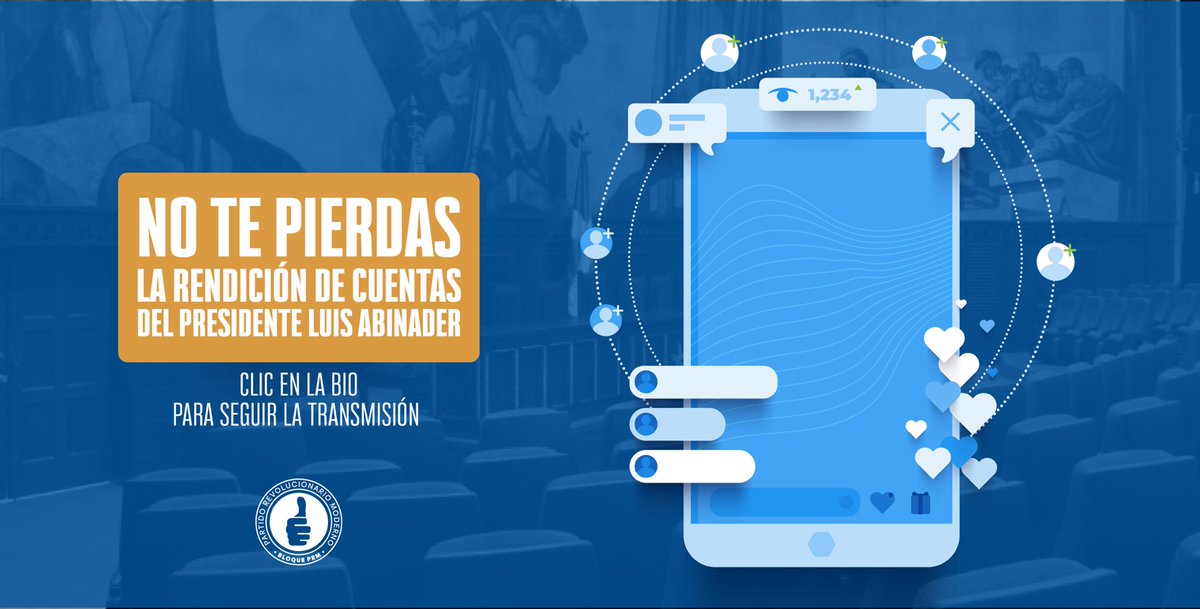 Hoy tenemos una cita 🇩🇴.

A las 10:00am el presidente <a href="/luisabinader/">Luis Abinader</a> rendirá cuentas al país.

Haz clic aquí para seguir la transmisión youtube.com/watch?v=nhXll7…