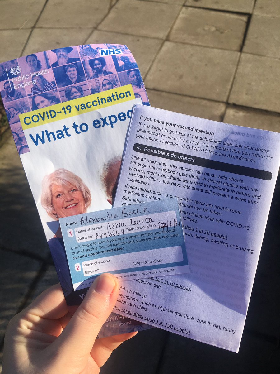 This and the sun is shining ☀️#betterdaysarecoming #COVID19Vaccine