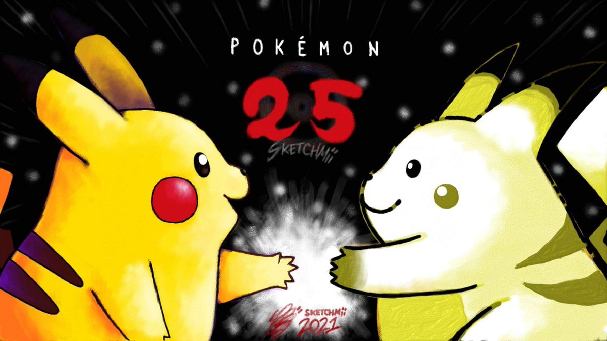 25 years of catching them all... Happy Anniversary Pokémon!

#PokemonDay #ポケモンデー #Pokemon #ThankYouGameFreak
#ポケモン25周年 #ポケモン25周年おめでとう #Nintendo