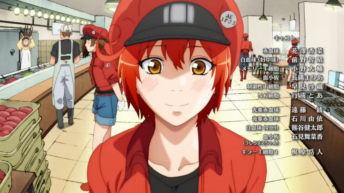 AnjoKeMo's tweet photo. Good things must come to an end. That's pretty much the last episode of Cells At Work. I'm going to miss these characters. 🥲 🥲 🥲

#hataraku_saibou #HatarakuSaibou #HatarakuSaibouSeason2 #CellsAtWork #CellsAtWork2 #CellsAtWorkSeason2 #finale #anime https://t.co/w1y0DAfOOA