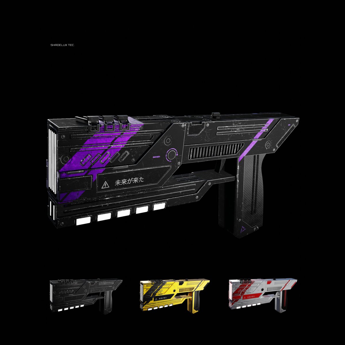 Shadelux2's tweet photo. bladelectrogun / shadelux tec. / 1011

#scifi #cyber #cyberart #future #3dmodelling #3ddesign #digitalart #futurism #mecha #robot #technology #scifiart #cyberpunk #robots #dystopian #space #render #3d #technoir #dystopia #futuristic  #CGI #gamedev https://t.co/ijmglANg7E