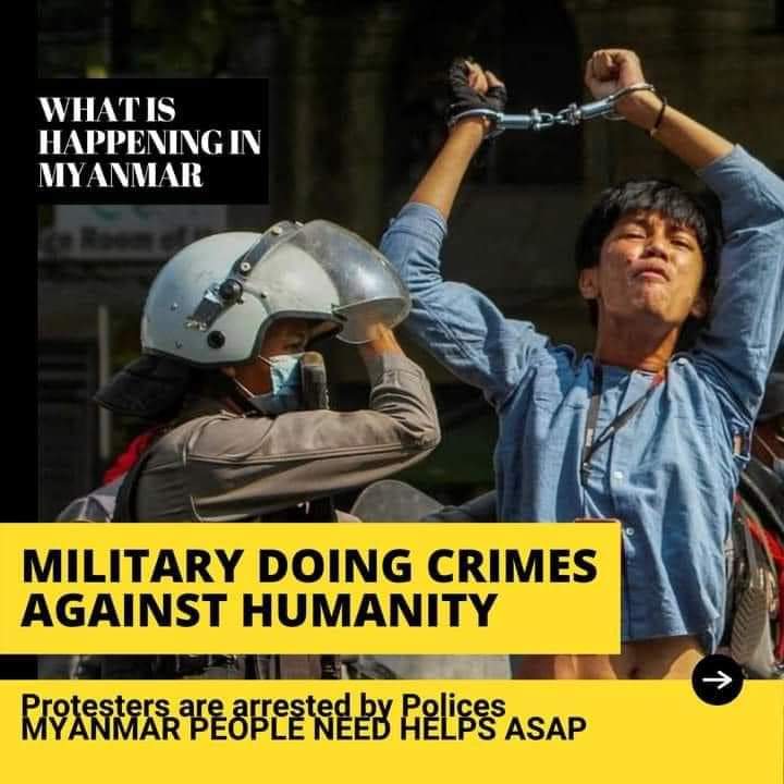 #WhatsHappeningInMyanmar
