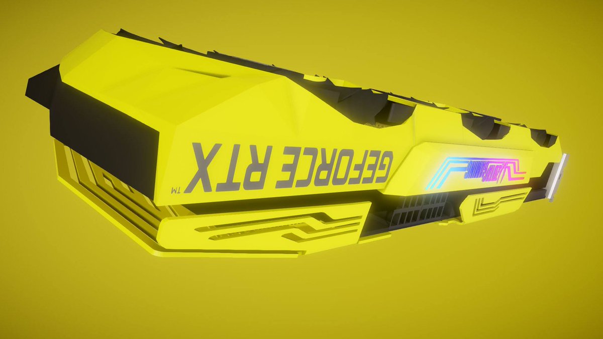ZOTAC_UK's tweet photo. GeForce RTX GPU accelerated performance helped speed up this Yellow ZOTAC GAMING Trinity 3D rendered GPU
📷Twitter: @PLANET0071

#ZOTAC #ZOTACGAMING #Yellow #Custom #RTX30 #CustomGPU #Render #3d #Art #PcHardware #PcComponents #Tech #PC https://t.co/0zcJuJdDrj
