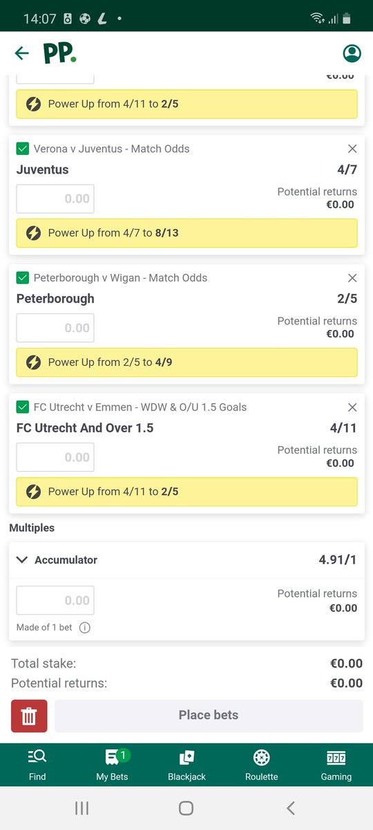 bartal11's tweet photo. @AndyRobsonTips Paddy Power Ireland not half as generous with the odds, all 5 selections included. Thanks Paddy. Good bet though. https://t.co/3zXSgsbQjG
