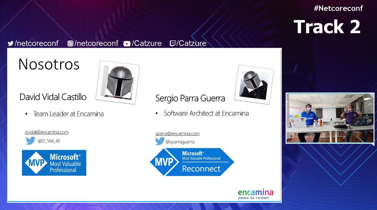 DiegotePalat's tweet photo. Ahora en la charla "Azure Functions, Best practices" de @sparraguerra y @D_Vid_45
https://t.co/kbyKFsL2mE
#netcoreconf #netcoreconf2021 #NetCoreConfVirtual2021
#Catzure
@CAT_zure
#Microsoft #Azure #Barcelona https://t.co/6rHY2XiuIj