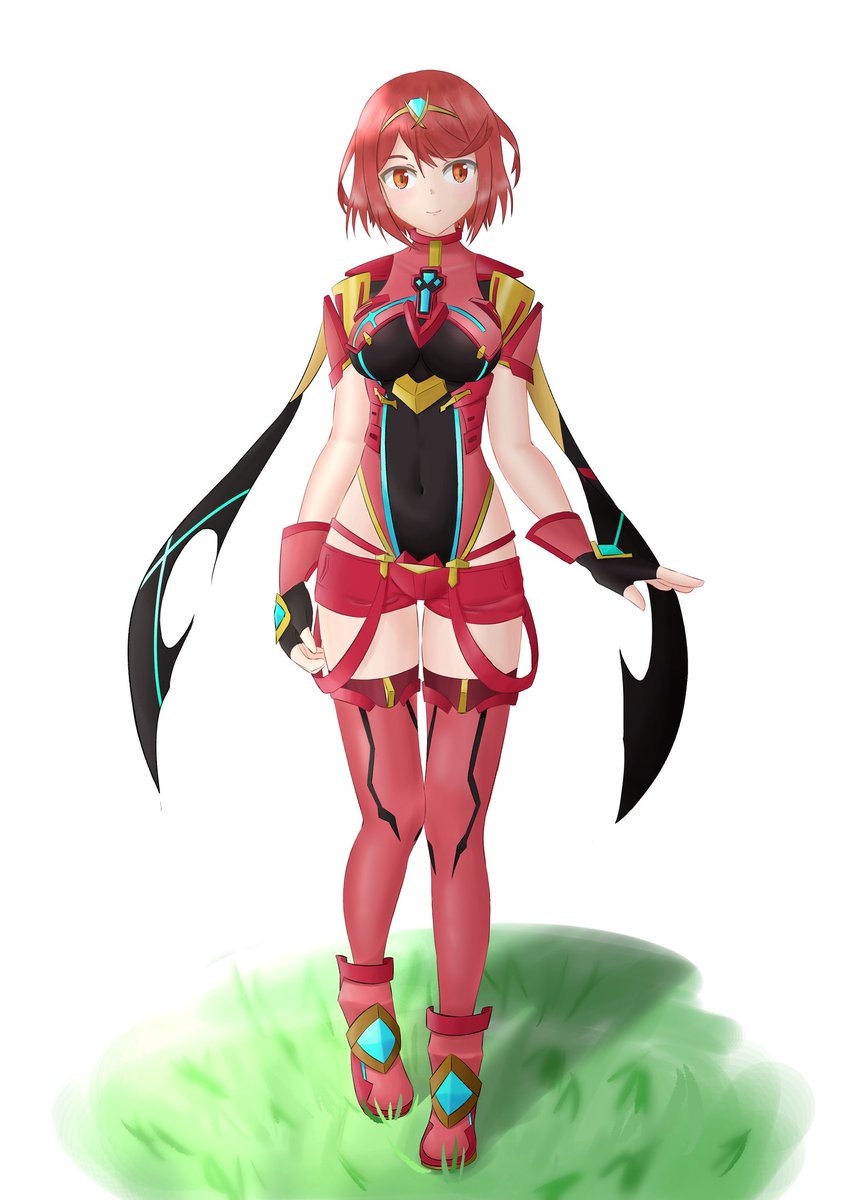 ホムラ(ゼノブレイド2) 「#ゼノブレイド#スマブラホムラ描きました〜スマブラ参戦おめ! 」|🐊🌳(クロコアーバ)@4月から投稿頻度落ちます@承認欲求モンスターのイラスト
