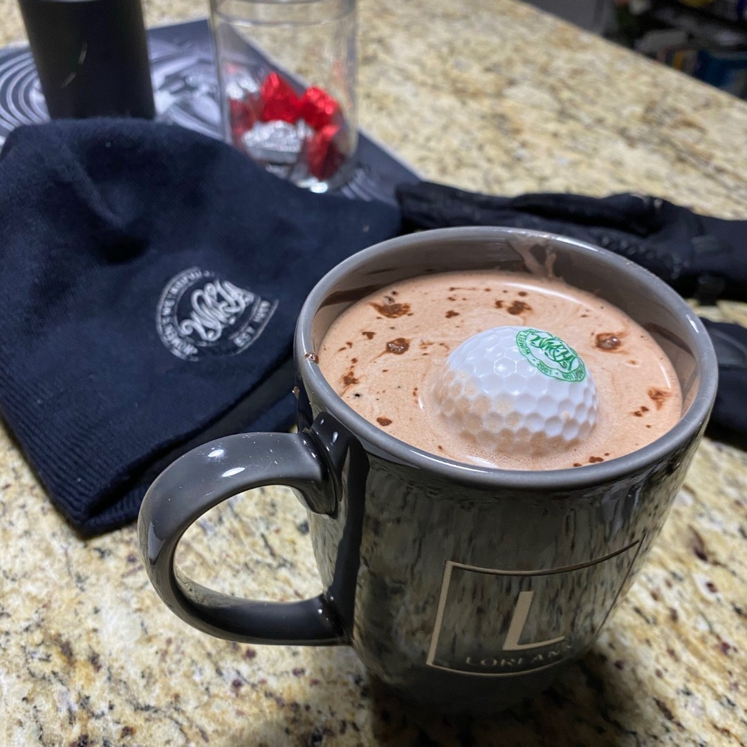 WMGA1899's tweet photo. Warm hot chocolate on this winter morning #wmga #showusyourswag https://t.co/0UWfjHipkO