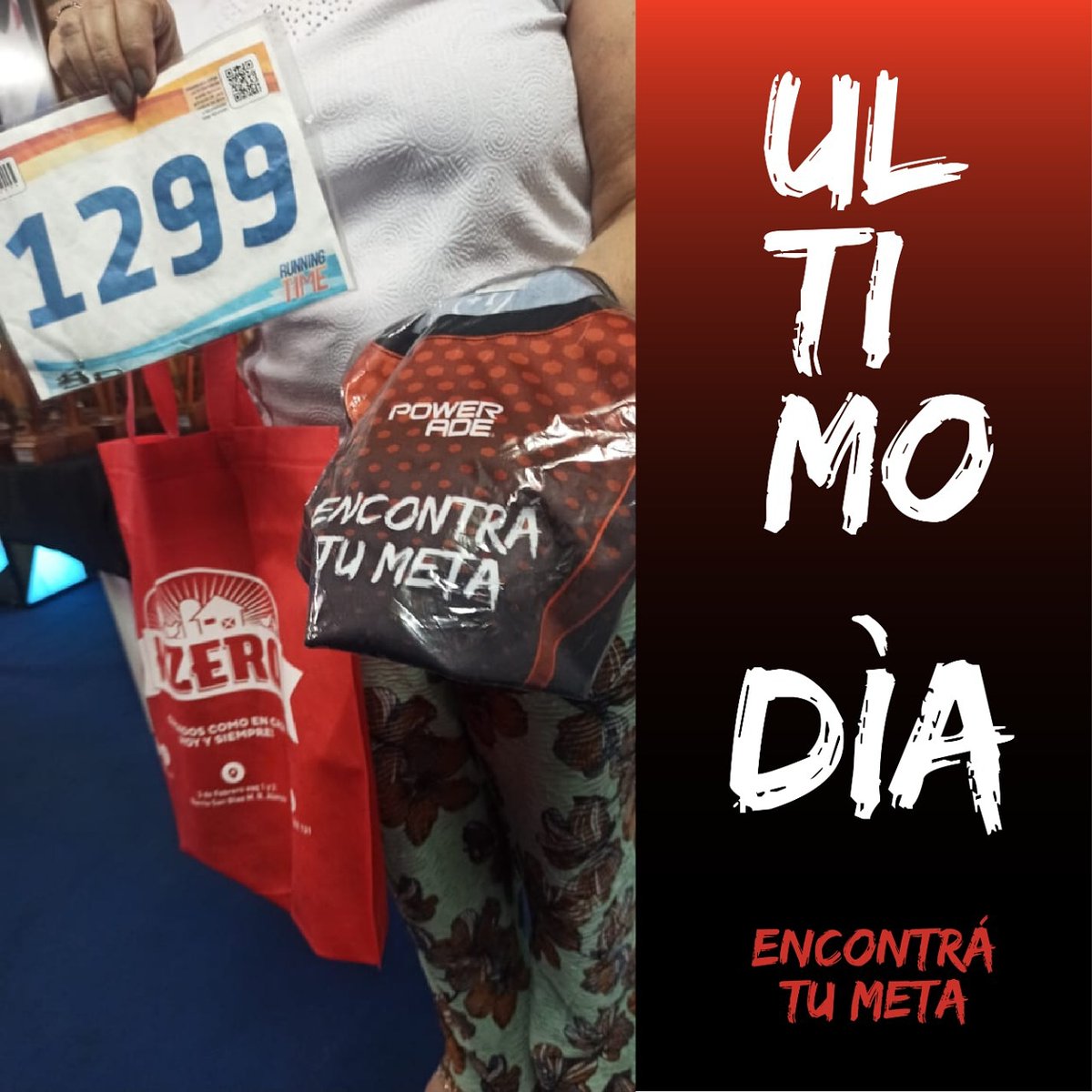 Te esperamos hasta las 13 hs! 🙌

Último día para sumarte al #EncontráTuMeta y retirar tu kit! 👀