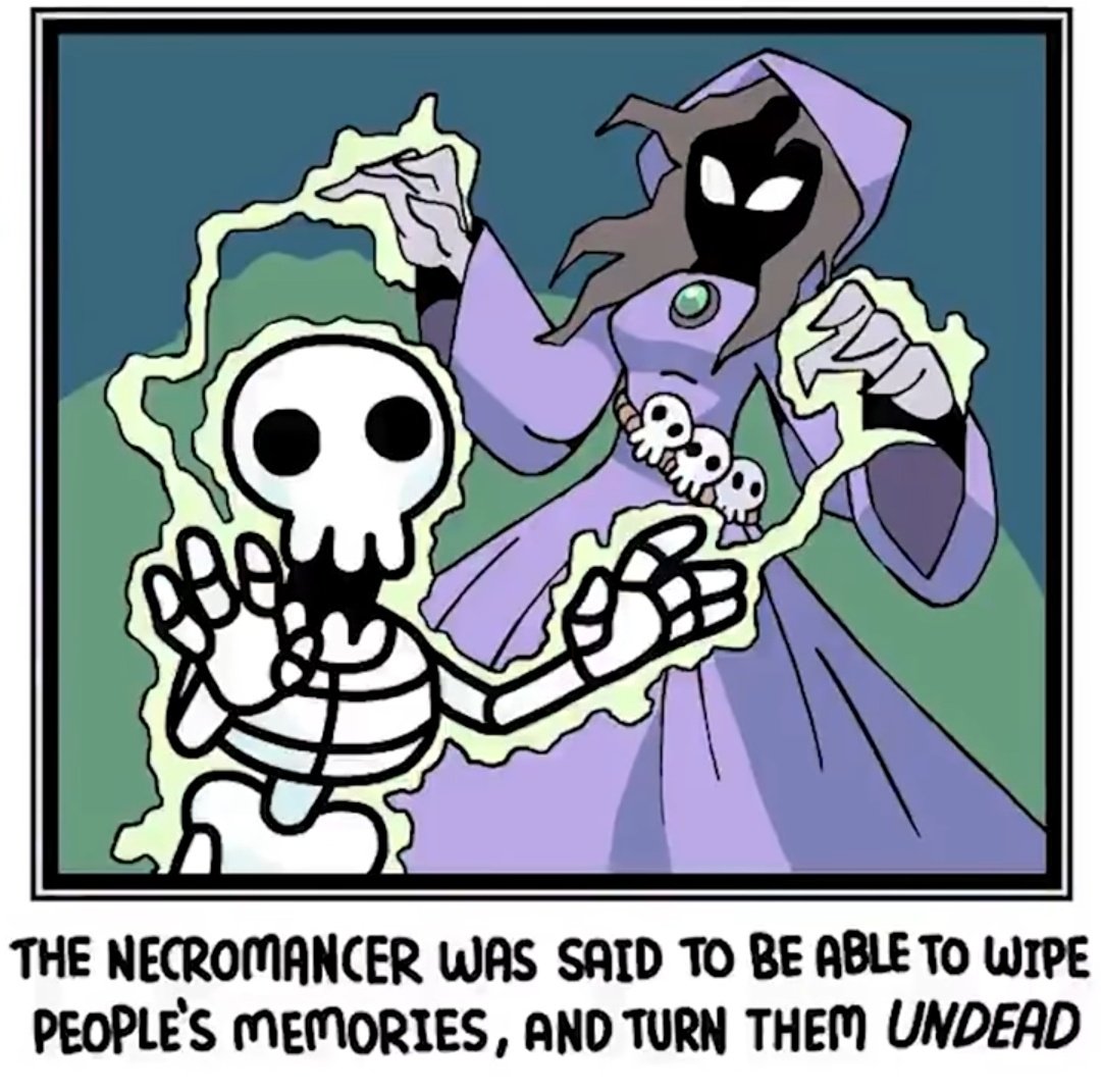 [Stares at the reader]

☠Necromancer

☠Not much of an talker

☠Rather shy

☠Chaotic Neutral

🧠8+ years of experience

♻️RTs are appreciated