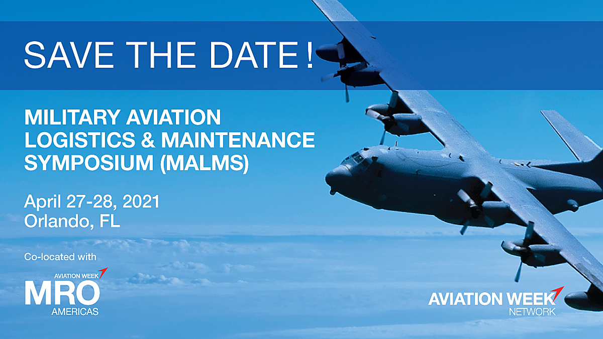 AvWeekEvents's tweet image. #MALMS — where the military, MROs, suppliers, OEMs, regulators and industry experts converge to define the military aviation maintenance and logistics industry.

Join us in April and Register today here: bit.ly/MALMS2021
#AvWeekEvents #usairforce #Navy #army #DOD #defense