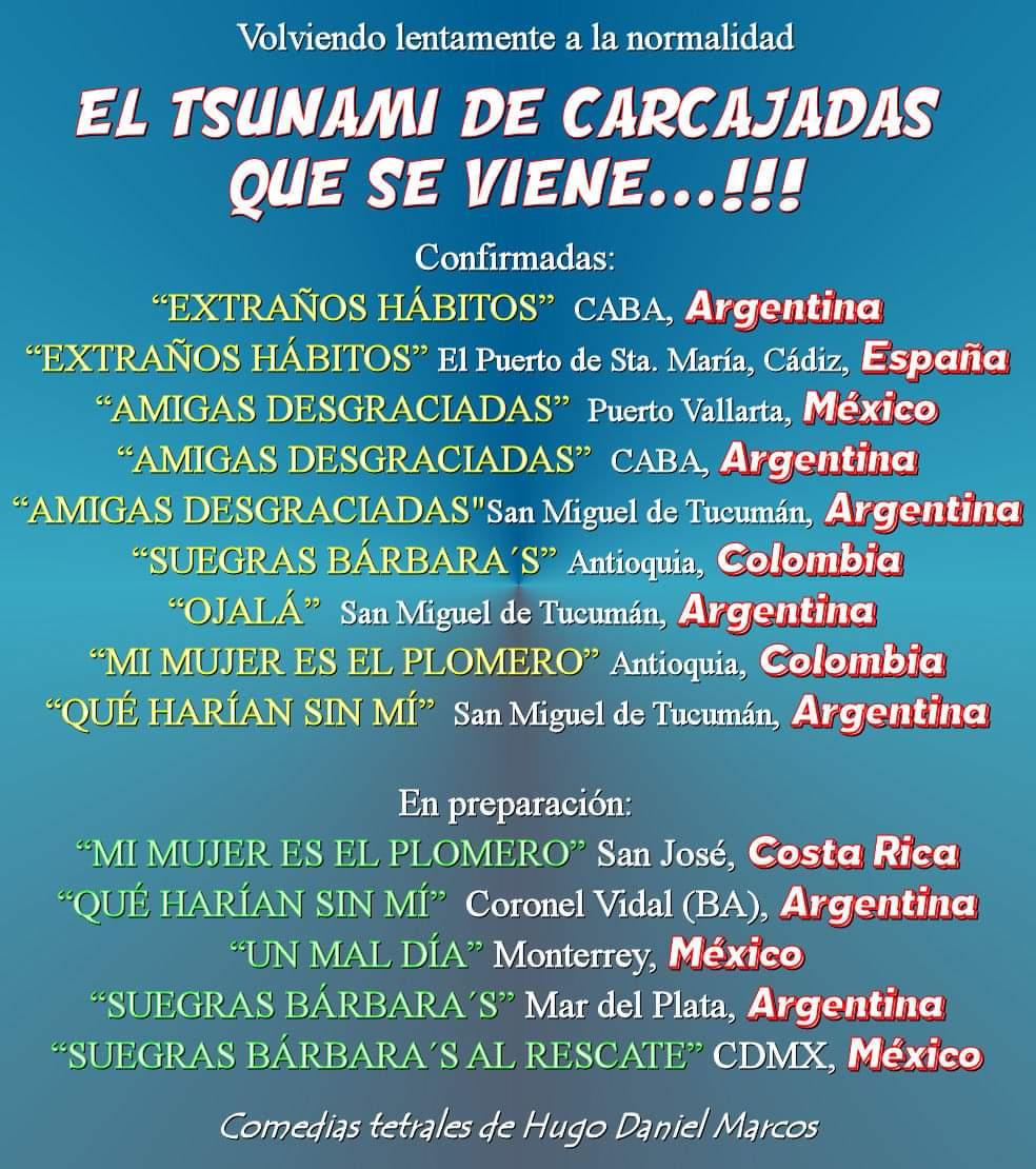 hugotheater's tweet photo. Millones de gracias a quienes vuelven a elegir una vez más reír a carcajadas!!! https://t.co/R0U5HiMvLM