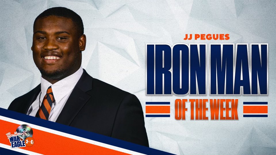 Iron Men of the Week:
Chandler Wooten &amp; JJ Pegues 

Work, Hard Work does not go unnoticed! Congratulations on a great week of training!

#WarEagle | #AuburnStrength 🦅💪