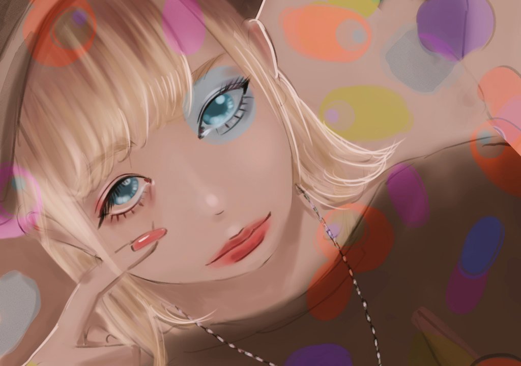 「#今月描いた絵を晒そう 
数は少なめだけど一枚一枚丁寧に取り組めたきがする?⭐️」|まころん🐳のイラスト