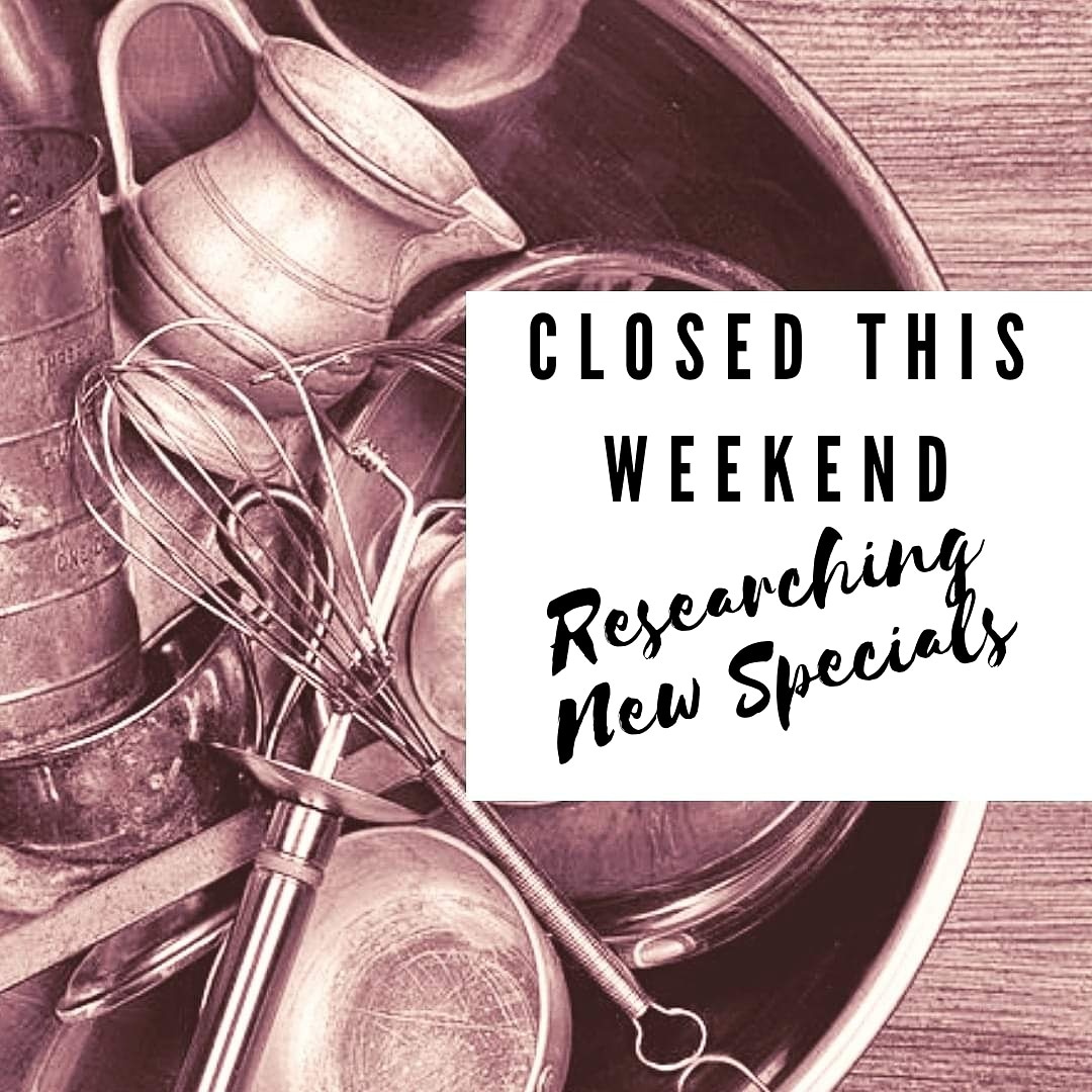 Murry's will be Closed this Weekend to let the hard working crew have some much deserved time for rest. Will be open &amp; ready to serve Monday with some New Specials!