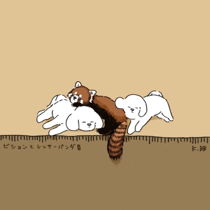 2匹のtwitterイラスト検索結果