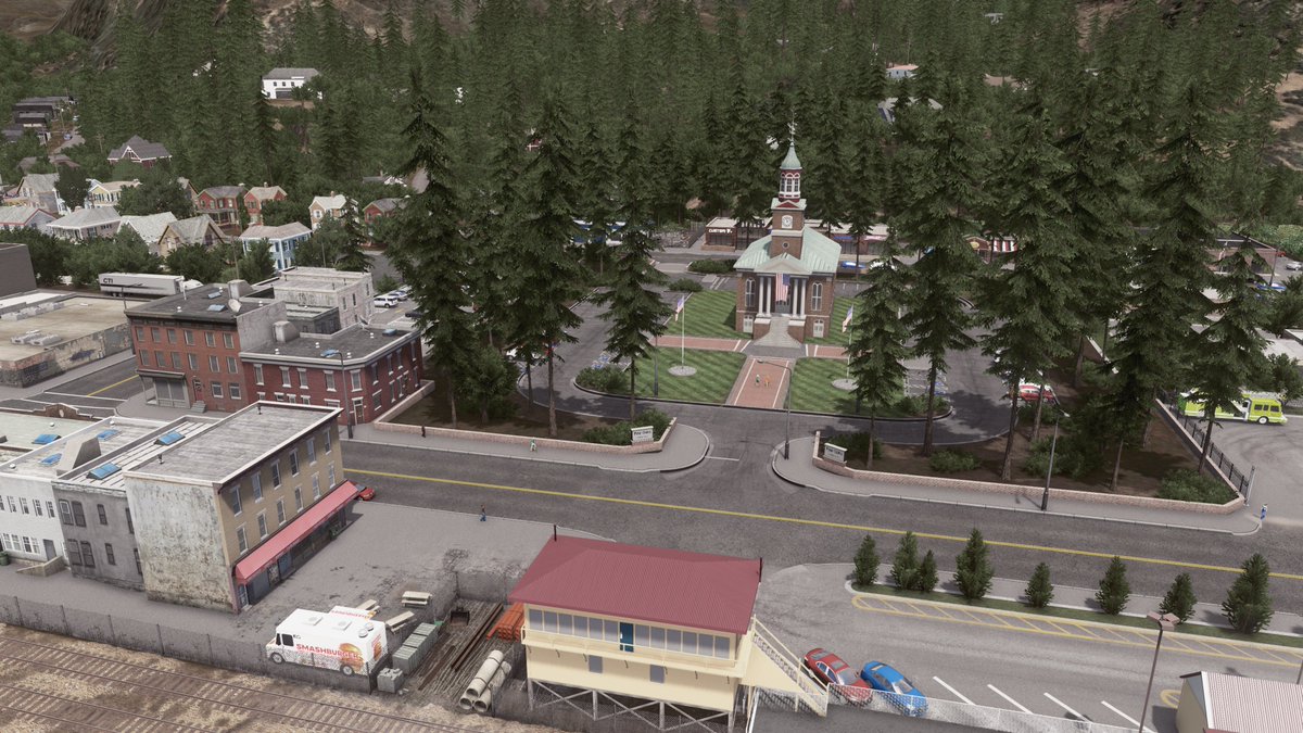 ElecSpice's tweet photo. Everetts County's first town is taking shape...
@CitiesSkylines 
#CitiesSkylines #EverettsCounty https://t.co/DhMnmAo0oi