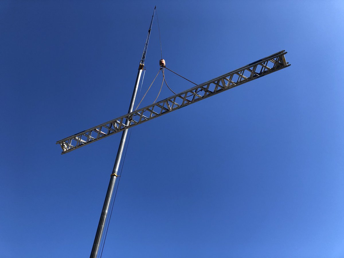 Busy day at Cardiff Crown Courts #Cardiffscaffolding #wales