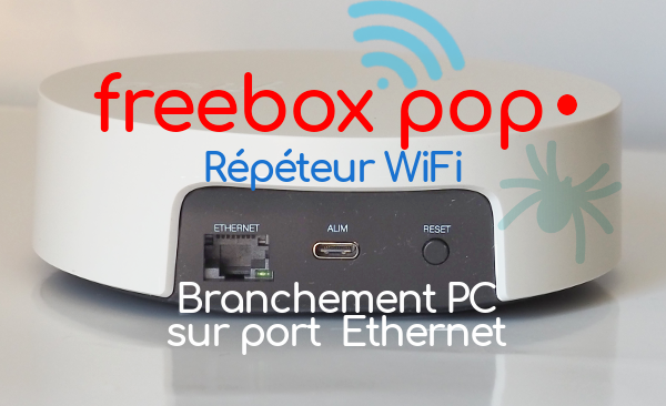 🕷️ Busyspider on X: Le répéteur WiFi de la @Freebox Pop permet