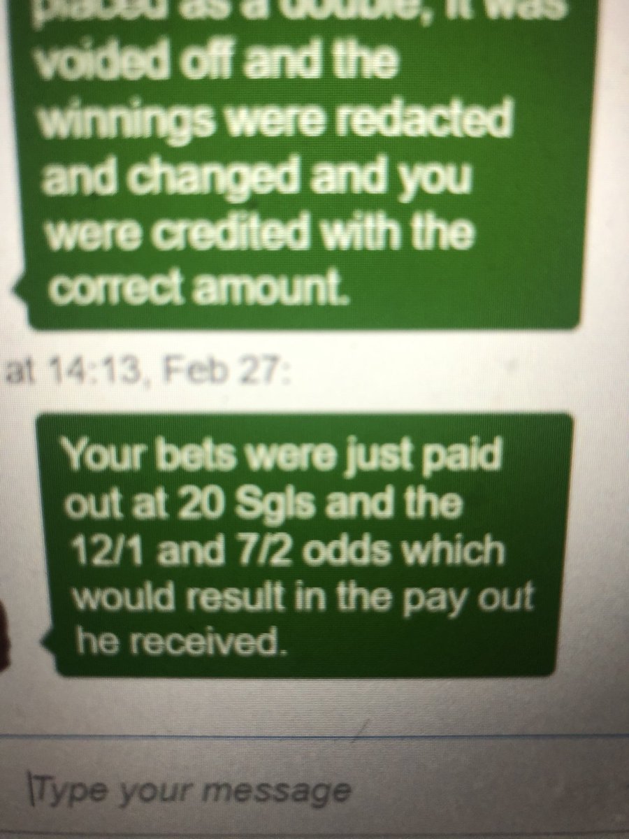 Typical behaviour from Paddy power here trying to do a man out of 2 grand? Thank god Had the money gone out but any ante-post bets now finished. No wonder the bookies never lose when they can just change the rules. 🐍 <a href="/paddypower/">Paddy Power</a>